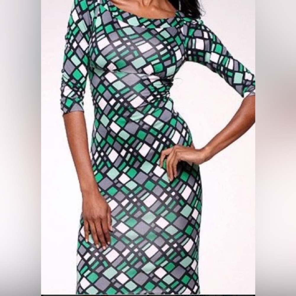 Diane von Furstenberg size 2 silk sheath dress